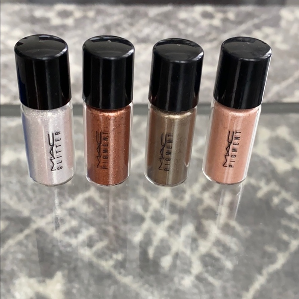 Never used MAC pigment glitters